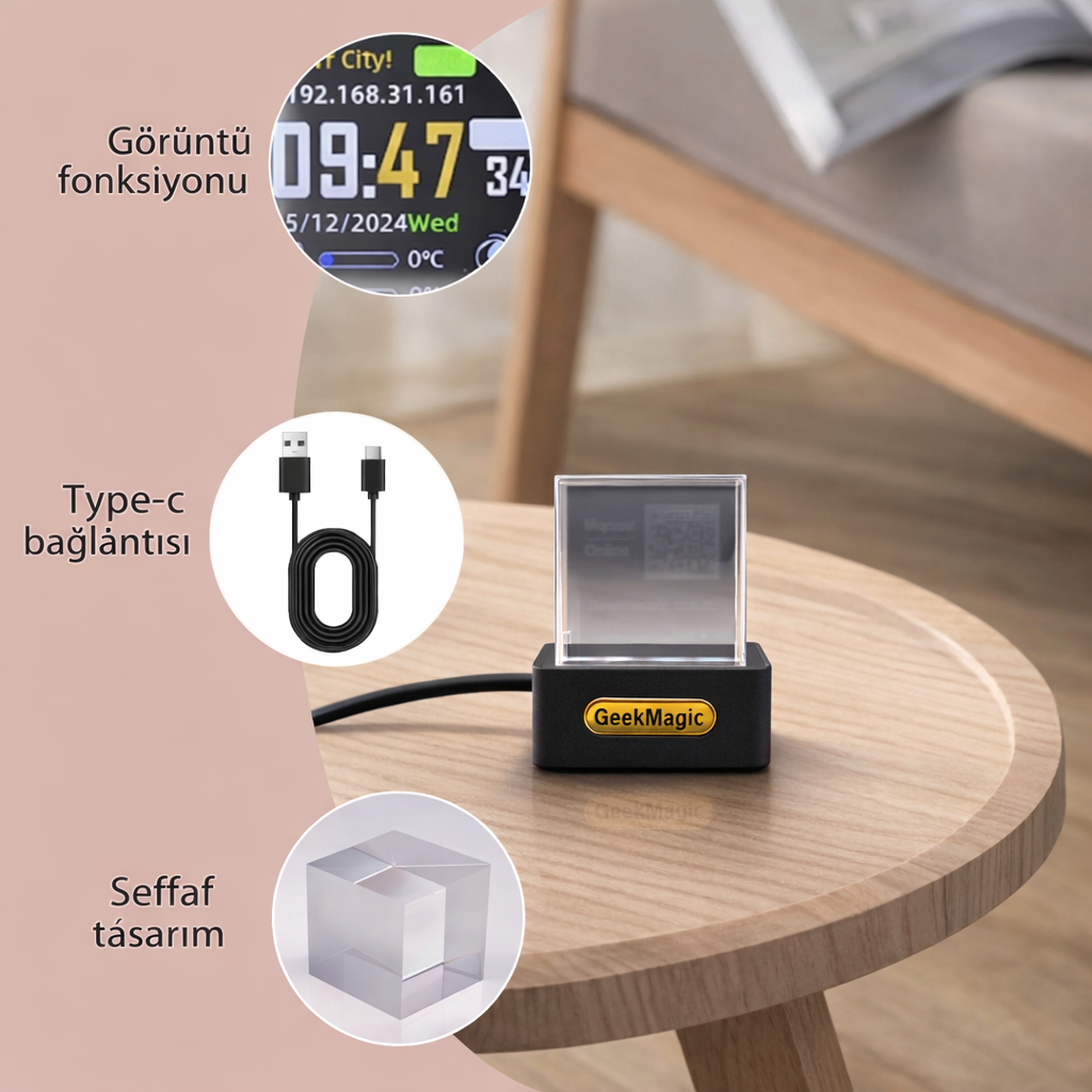 Kristal Holografik Masaüstü Dekorasyon – Anlamlı ve Modern Bir Hediye