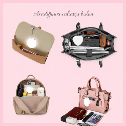 Kalp şeklinde LED Anahtarlık