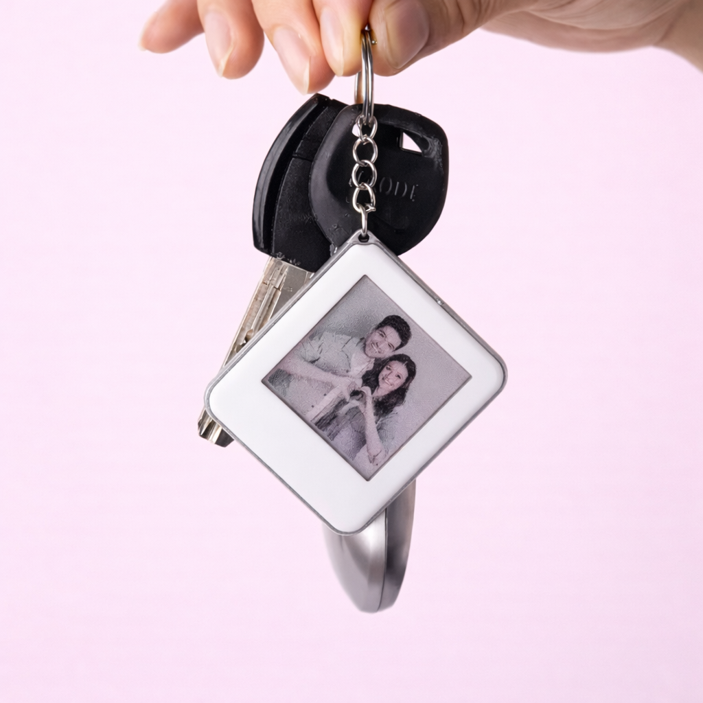 Kişiye Özel Dijital Fotoğraflı Anahtarlık | Anılar Hep Yanında