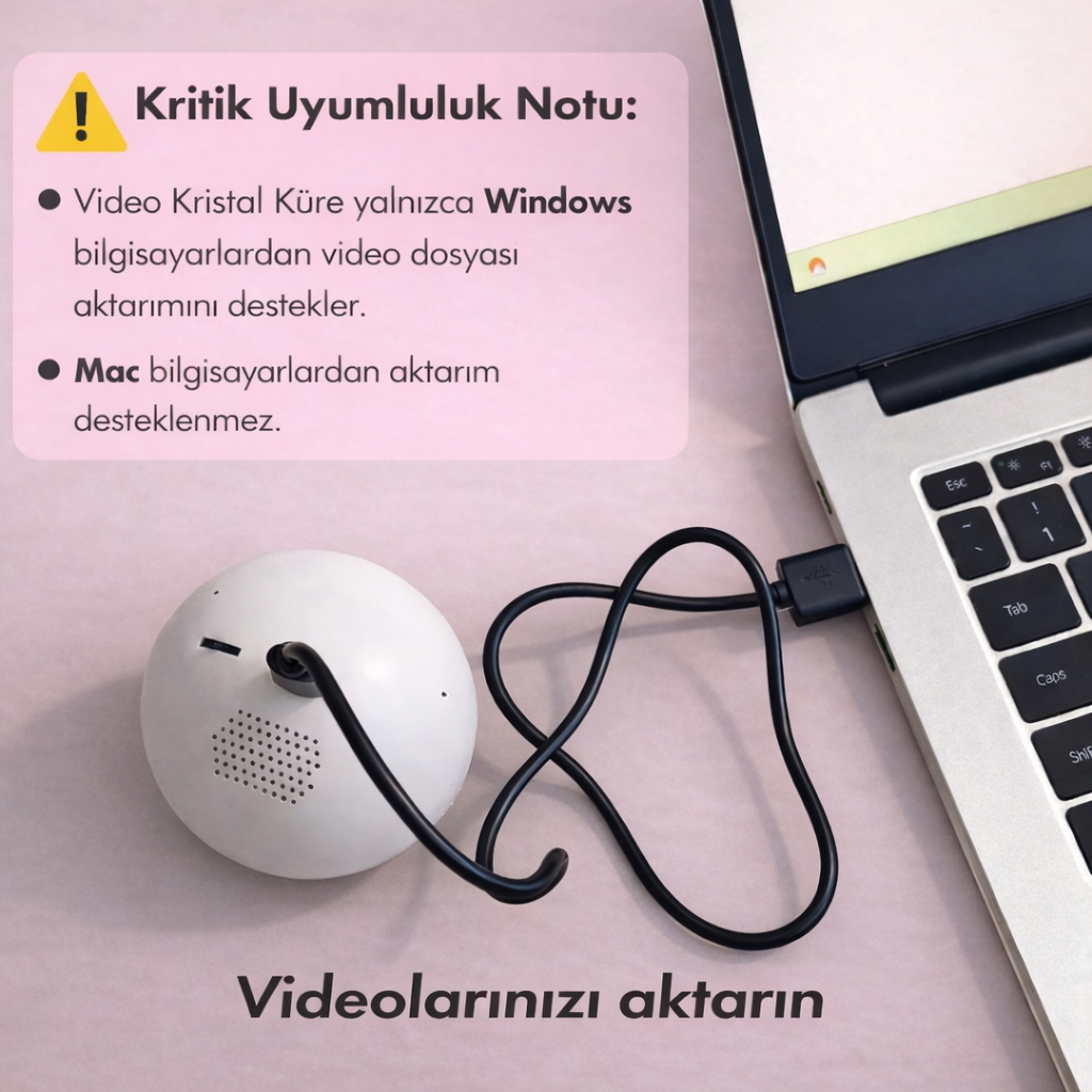 Video Anı Küresi | Hareketli Anılarınızı Işıkla Canlandırın